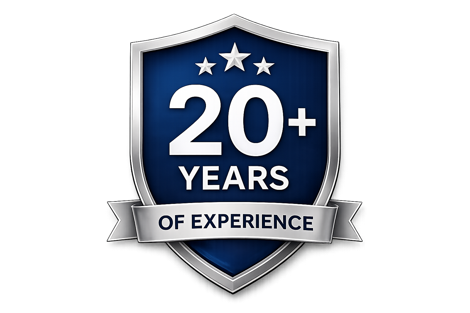 20 + Years experience