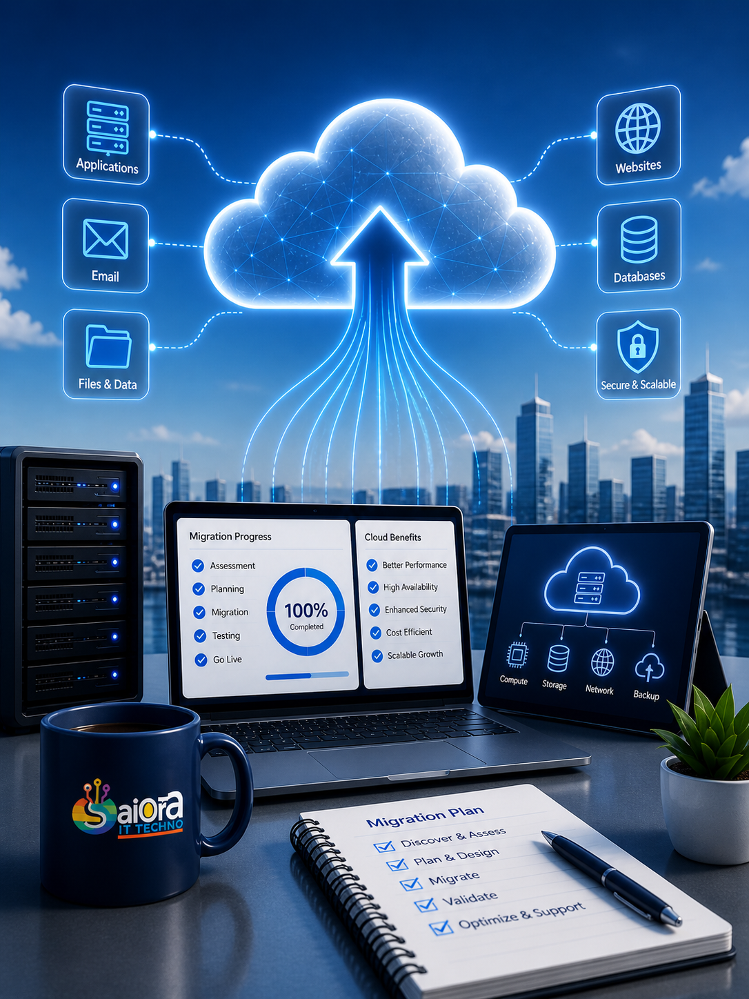 Cloud hosting and migration services