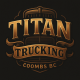TITAN LOGO BROWN